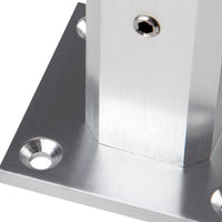 Frameless Glass Aluminium Mount Square - JVEES