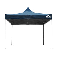 3m x 3m Pop-up Garden Outdoor Gazebo Navy - JVEES