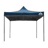 3m x 3m Pop-up Garden Outdoor Gazebo Navy - JVEES