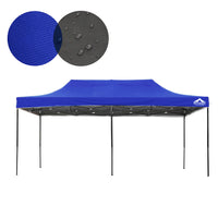 3mx6m Pop-up Garden Outdoor Gazebo Blue - JVEES