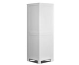 5-Tier Corner Storage Cabinet White - JVEES