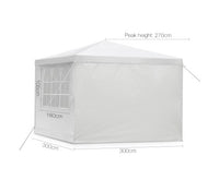 3X3 Party Gazebo - JVEES