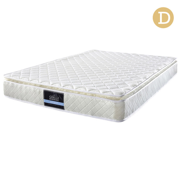 Pillow Top Pocket Spring Mattress 22cm Double 