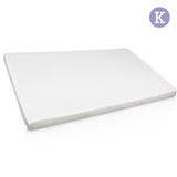 Visco Elastic Memory Foam Mattress Topper 7cm King