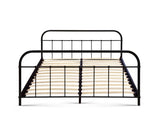 Queen Metal Bed Frame Black - JVEES