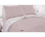 Paisley Embossed Coverlet Set in Dusk by Bambury - JVEES