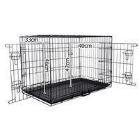 36 Inch Metal Collapsible Dog Cage - JVEES