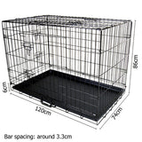 48 Inch Metal Collapsible Dog Cage - JVEES