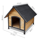 Timber Dog Kennel - Large - JVEES