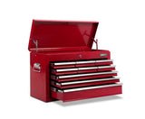 9 Drawers Chest Tool Box - Red - JVEES