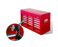 9 Drawers Chest Tool Box - Red - JVEES